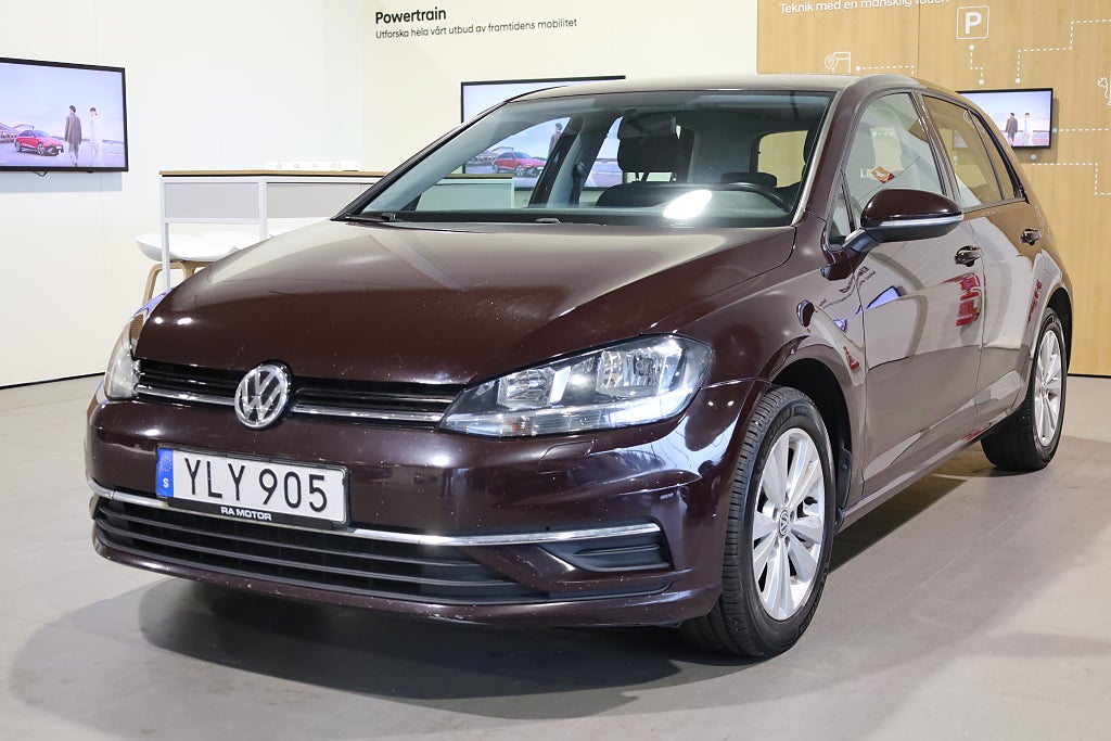 Volkswagen Golf 5-dörrar 1.0 TSI AUT CarPlay Blåtand 2017