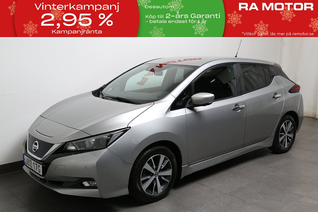 Nissan Leaf 40 kWh N-Connecta 360° I Navi I Motorvärmare 2020