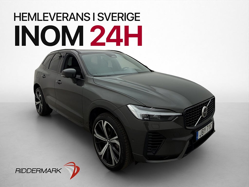 Volvo XC60 T8 AWD 456hk R-Design Pano  H/K 360° Navi Drag