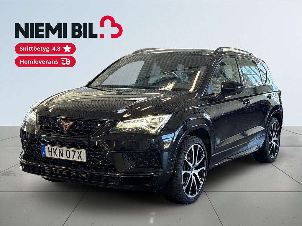 Cupra Ateca 2.0 TSI 4Drive S&V-hjul/360Kamera/Drag/Navi/Carplay