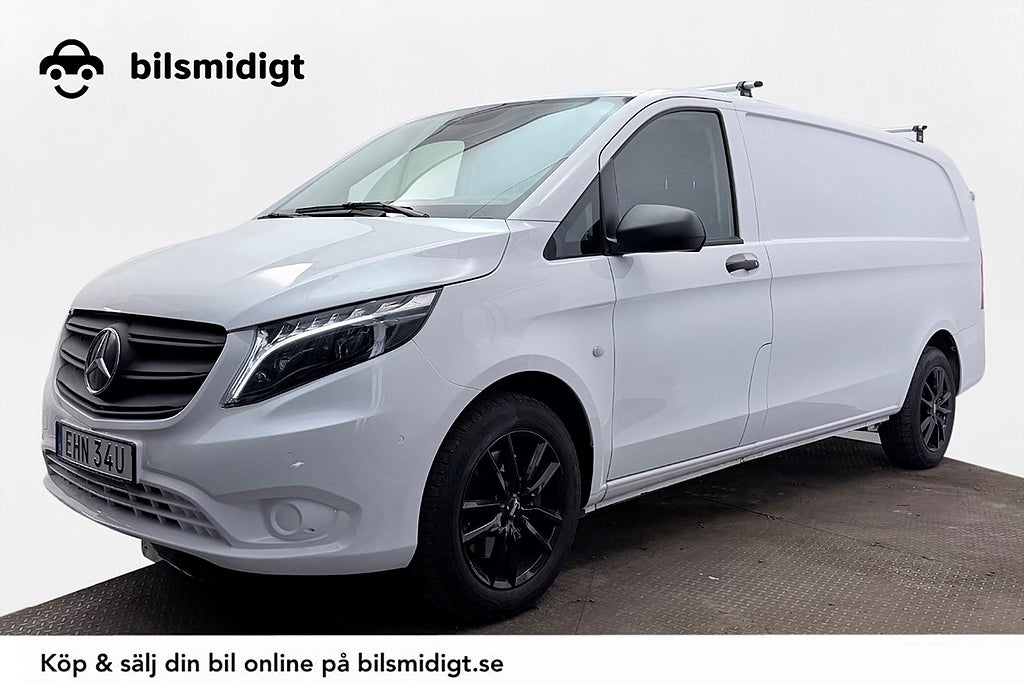 Mercedes-Benz Vito 119 CDI 2.8t Aut Drag Läder Inredd Navi Kamera 3-sits
