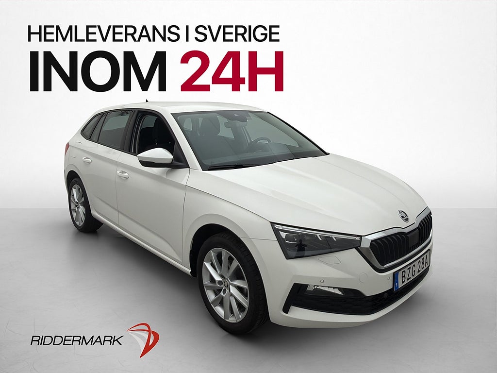 Skoda Scala 1.0 TSI Style A-CarPlay Låg förbruknnig Nyservad