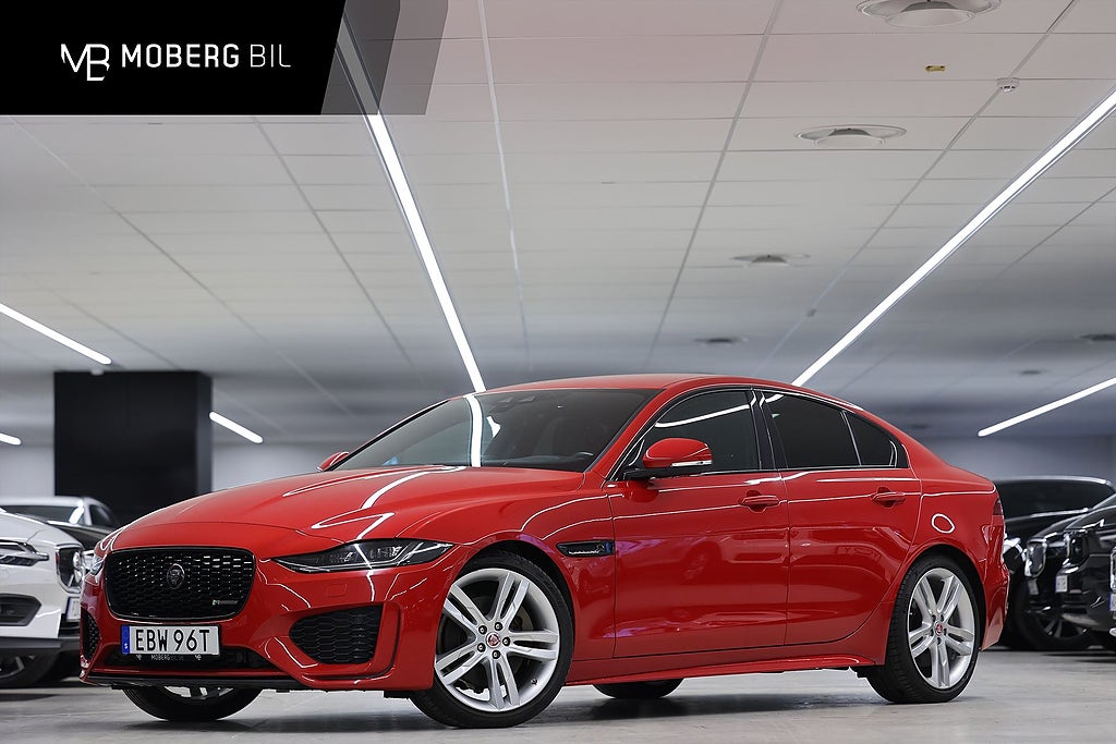 Jaguar XE D180 180hk *Hjulkampanj!* R-Dynamic Läder Meridian
