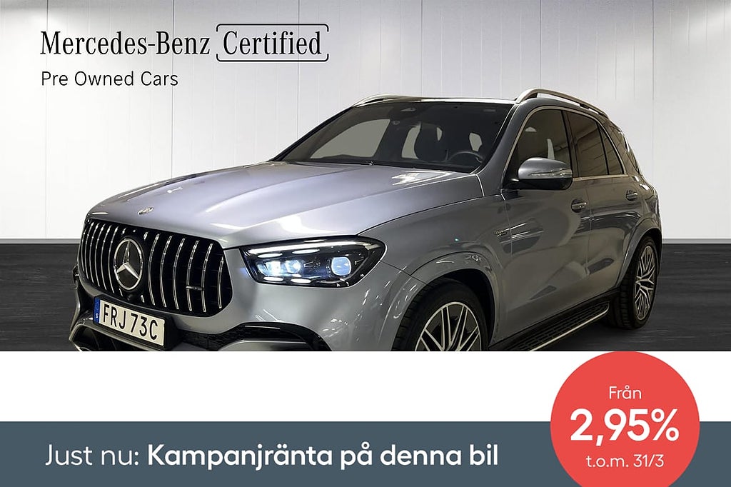 Mercedes-Benz GLE 53 AMG HYBRID 4MATIC+ Drag / Burm /Pano/RattVä/Massage