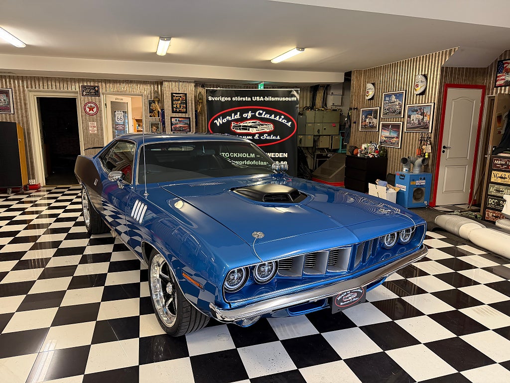Plymouth Cuda 540 Hemi extremt fin renoverad -71