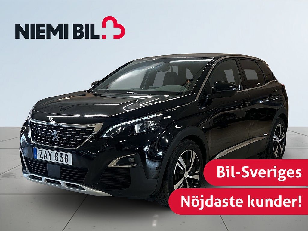 Peugeot 3008 GT PLUG-IN Navigation Kamera CarPlay Kamkedja S&V-däck