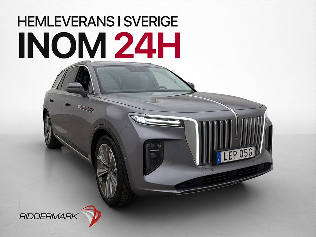 Hongqi E-HS9 Exclusive AWD 6-Sits Pano Luft Massage Nappa