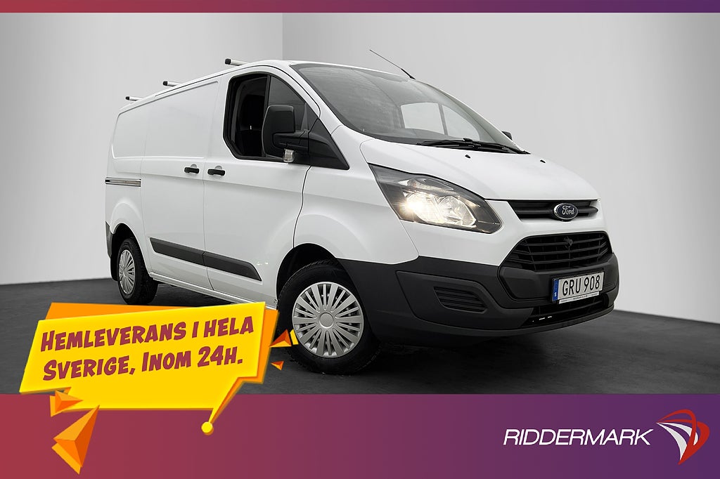 Ford transit-custom Värm 2xDörr Drag Takräck Farthållare