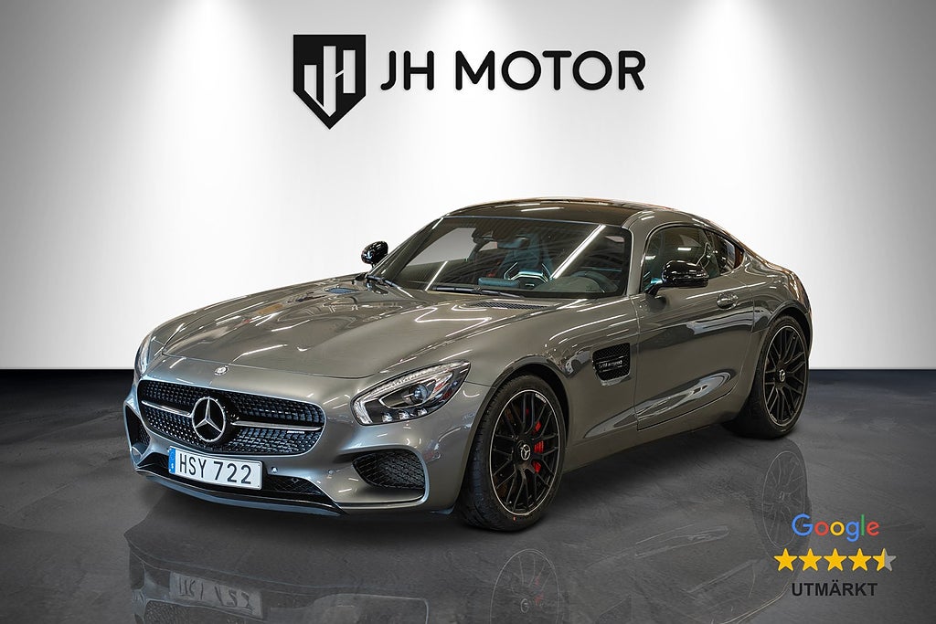 Mercedes-Benz AMG GT S 510hk Skalstolar/Burmester/Panorama
