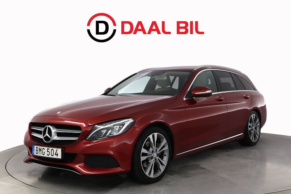 Mercedes-Benz C 220 T d 170HK AVANTGARDE LUFTFJÄD BURM® VÄRM DRAG HUD