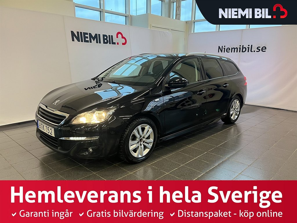 Peugeot 308 SW 1.6 Active S&V-Hjul/Bkamera/Pano/Navi