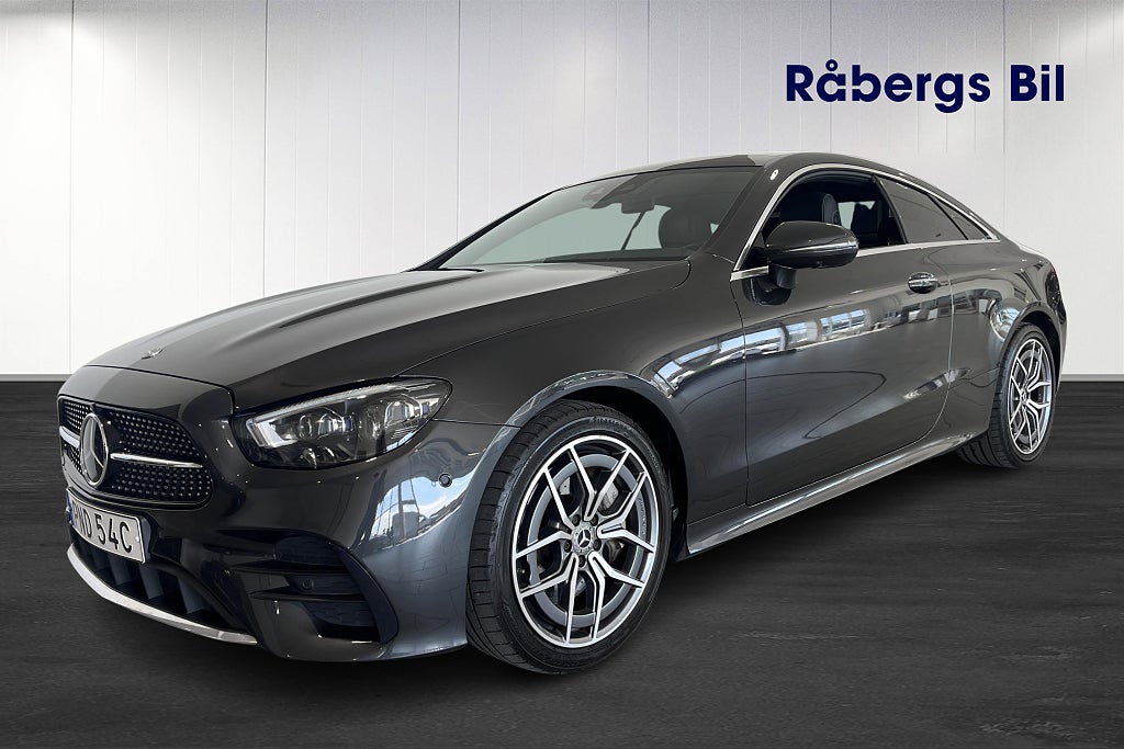 Mercedes-Benz E 300 Coupé AMG, Adaptiv farthållare, 360-kamera