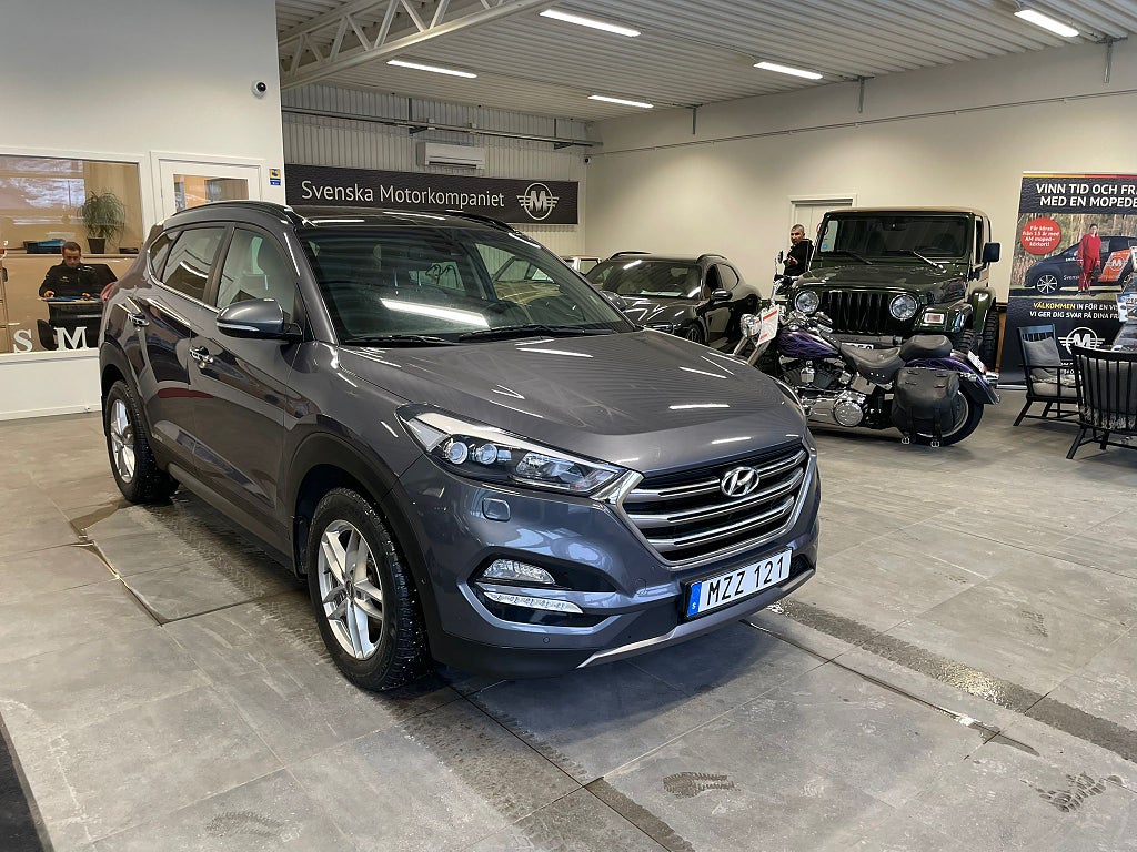 Hyundai Tucson 1.6 T-GDI AWD ComfortPlus Ventilerade säten Nyservad