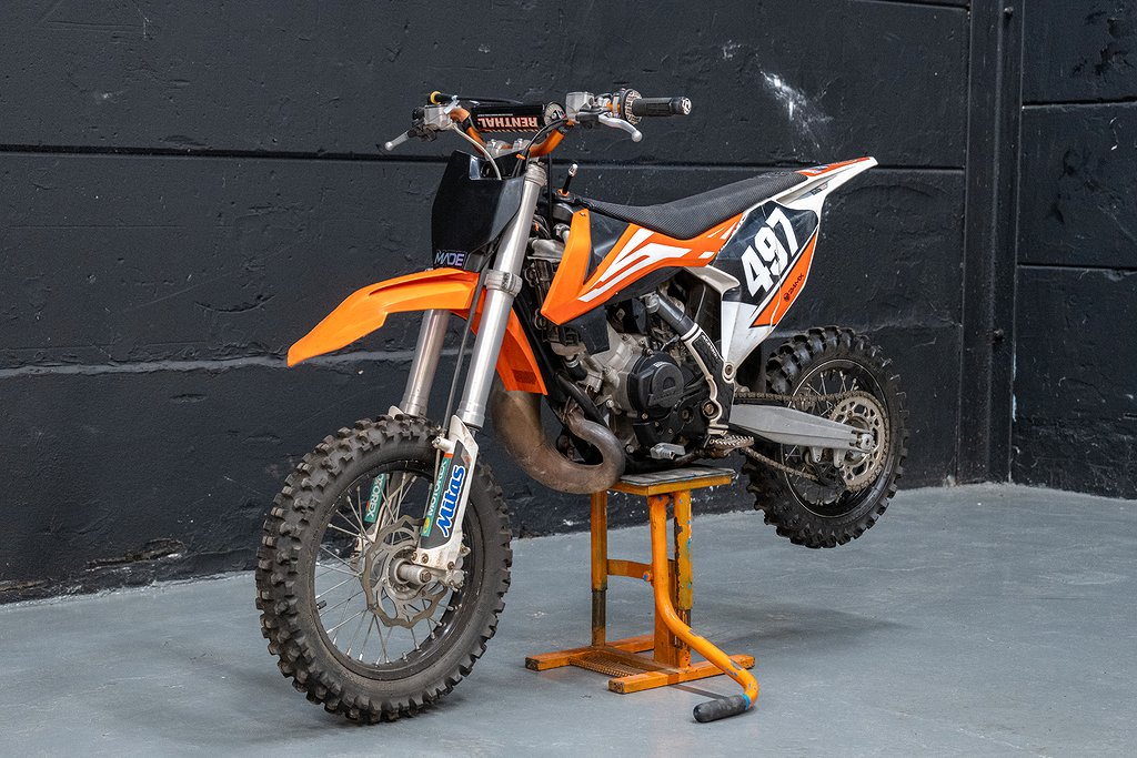 KTM 65SX 2017 Nyrenoverad - Motor, Växellåda & gafflar/++