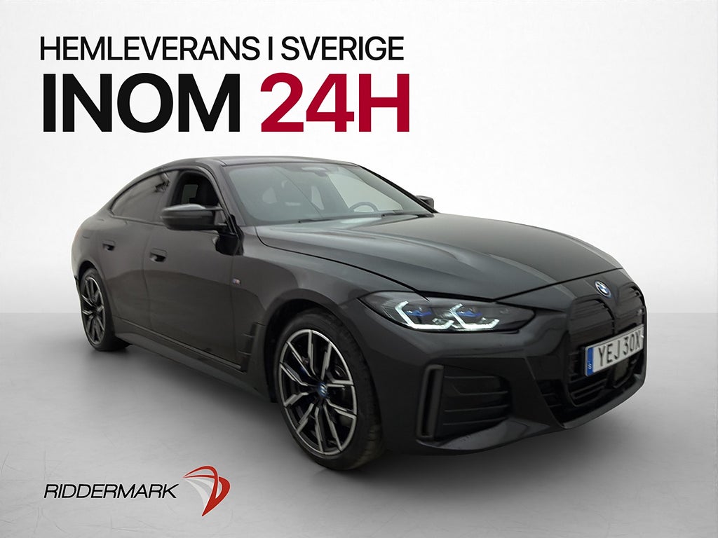 BMW i4 M50 xDrive M Sport Innovation Laser Taklucka H/K MOMS