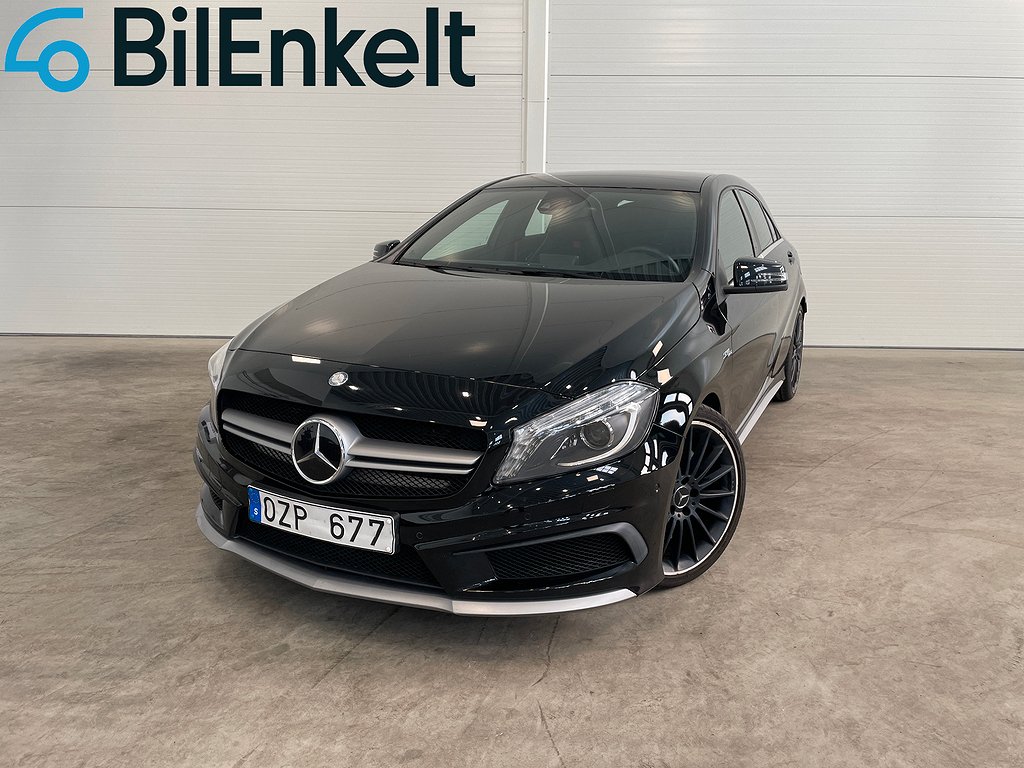 Mercedes-Benz A45 AMG 4MATIC Panorama GPS 360hk 2014