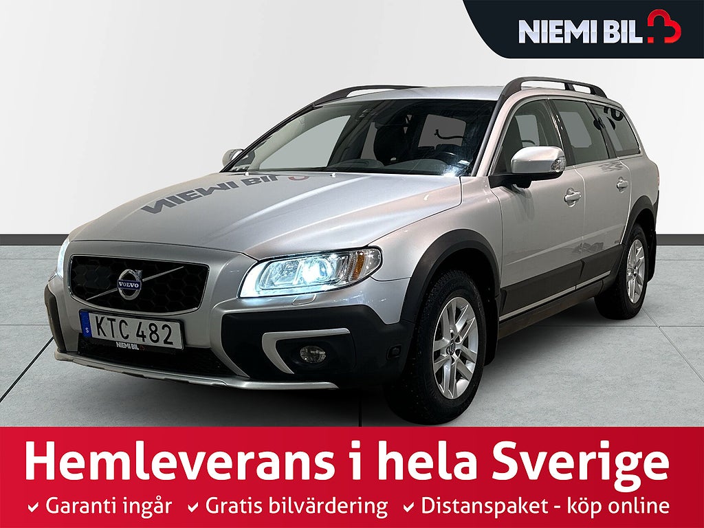 Volvo XC70 D5 AWD Mvärm Dvärm Drag Kamera Skinn Rattvärme GPS SoV