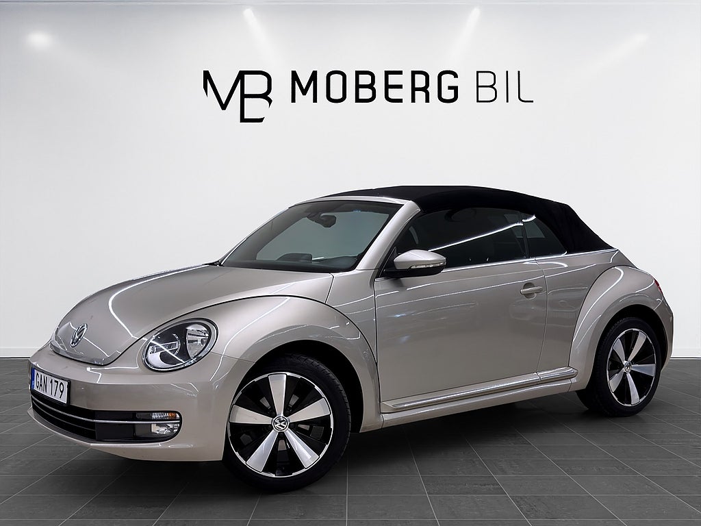 Volkswagen Beetle Cabriolet 1.2 TSI 105hk Base Bluetooth Årsskatt 756kr