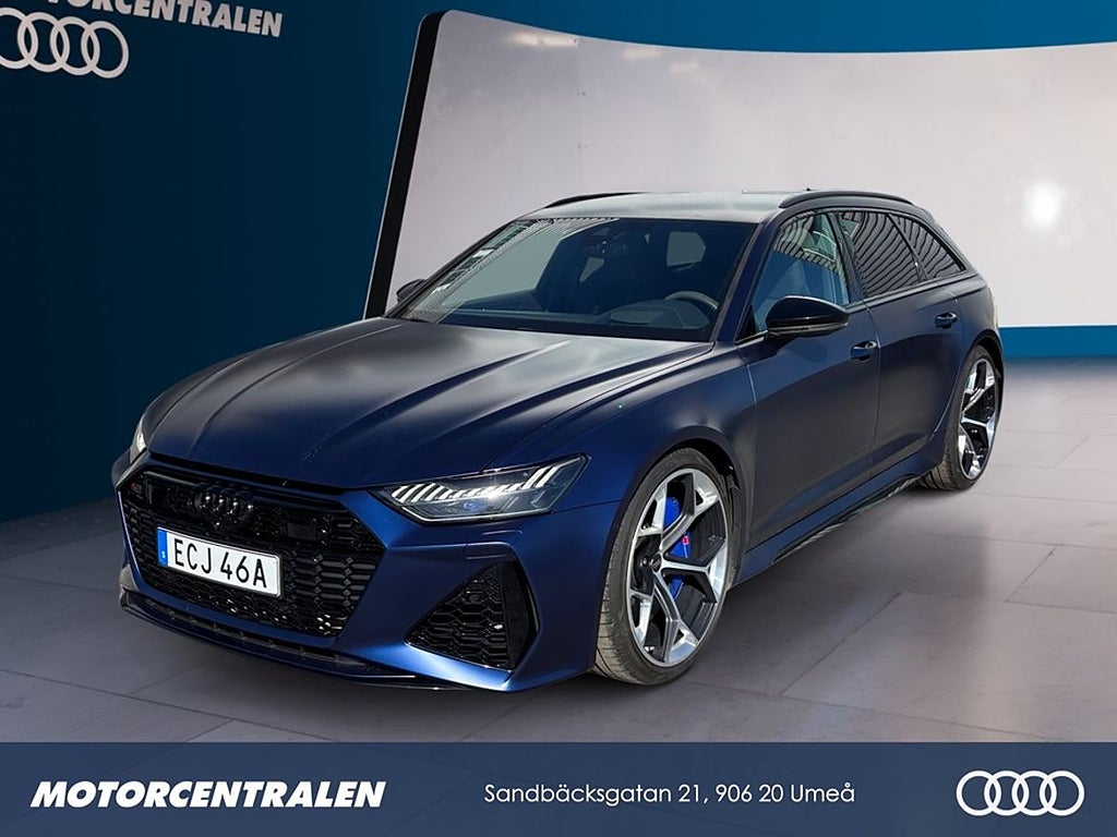 Audi RS6 Avant Performance 630hk/RS-dynamik/HUD/RS-sportavg/V-hj