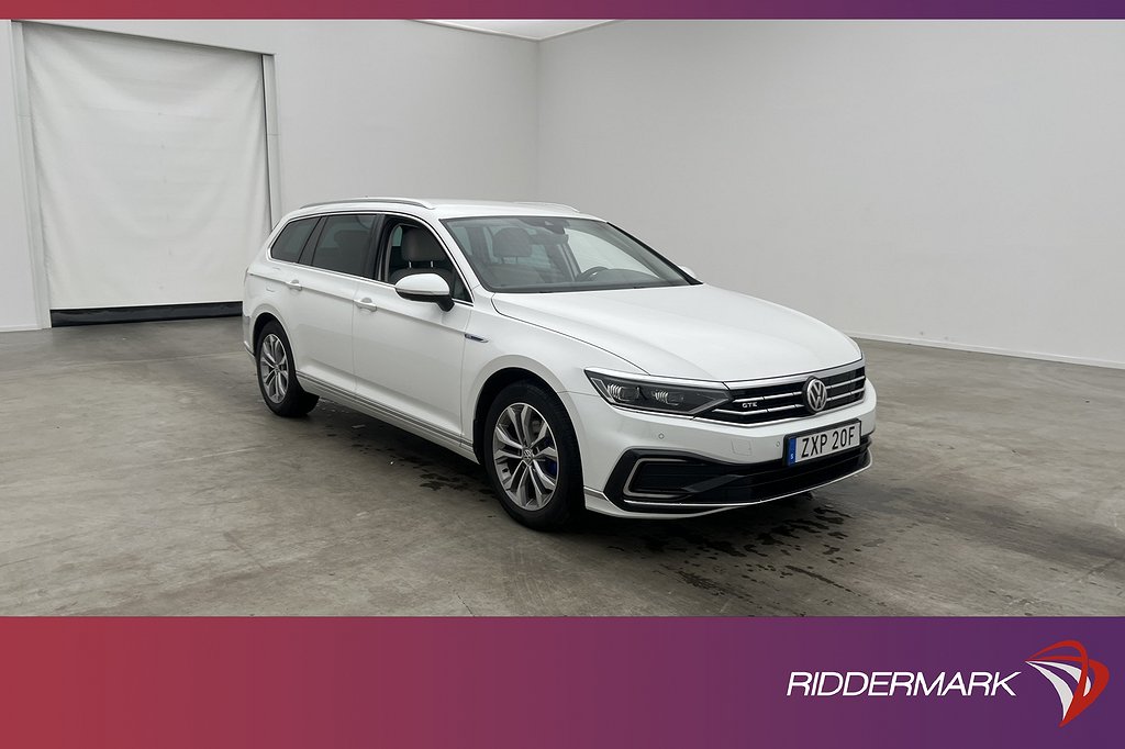 Volkswagen Passat GTE 218hk Executive Värm Kamera Skinn Drag