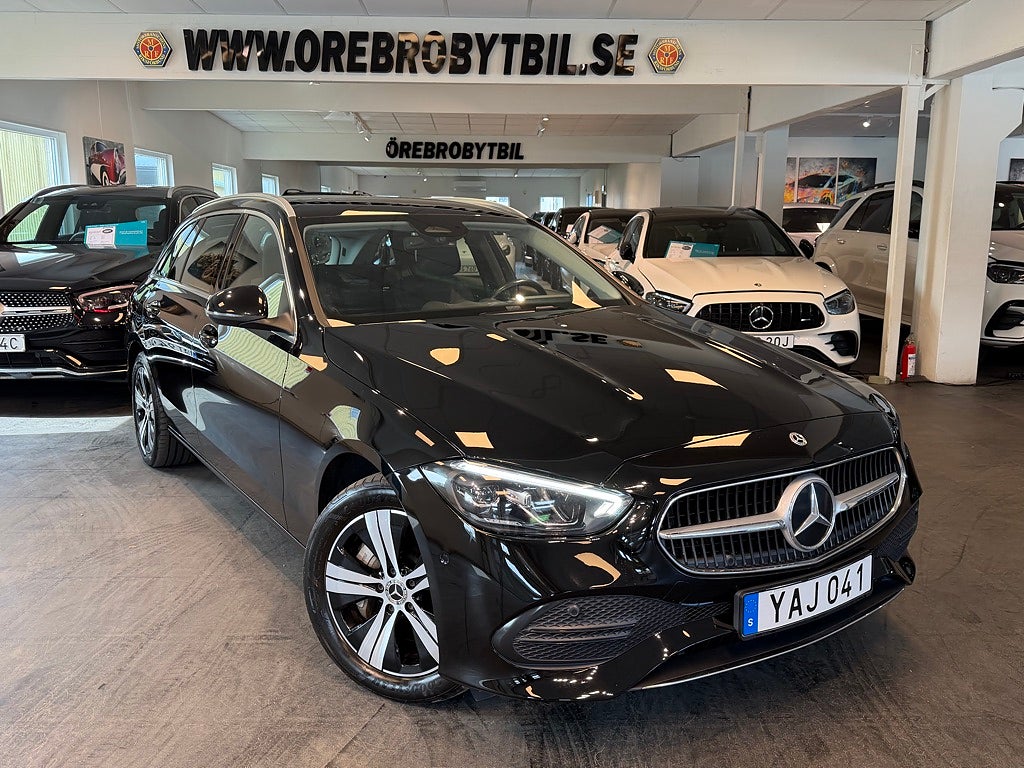 Mercedes-Benz C 300 T e 9G-Tronic Avantgarde Drag Gps Värmare MOMS 