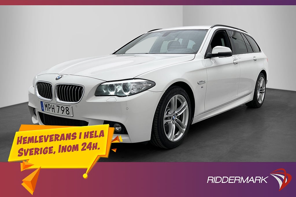 BMW 520 D xDrive Touring M Sport Dragkrok H/K Skinn Sensorer