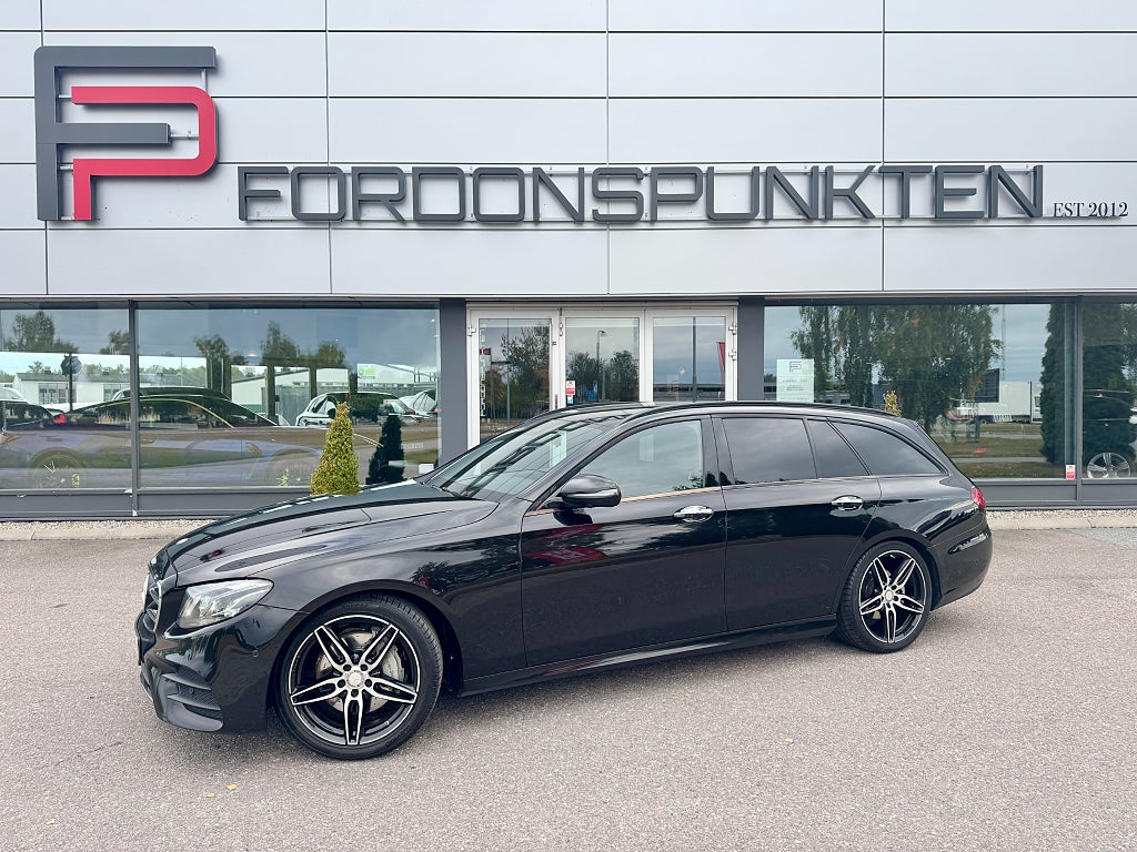 Mercedes-Benz E 220 T d 9G-Tronic AMG Line Värmare Drag 194hk
