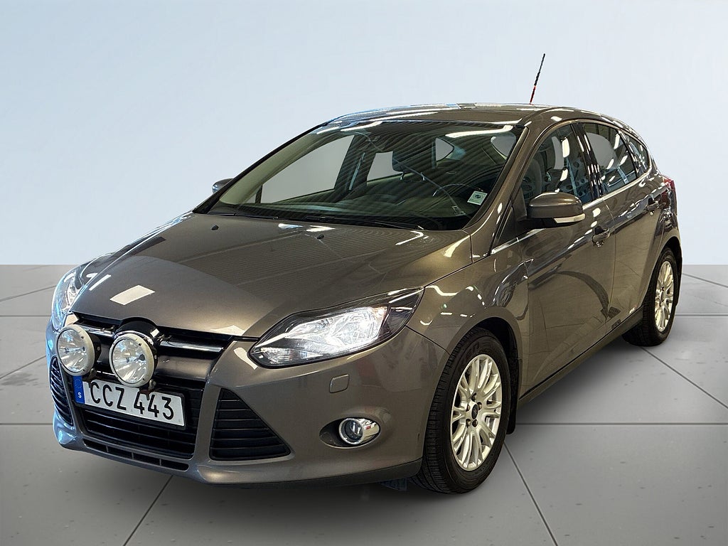 Ford Focus 1.6 EcoBoost S&V-däck/Drag/MoK/Extra ljus/P-sens