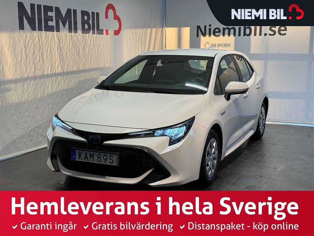 Toyota Corolla Hybrid e-CVT MoK/S&V-hjul/Låg skatt