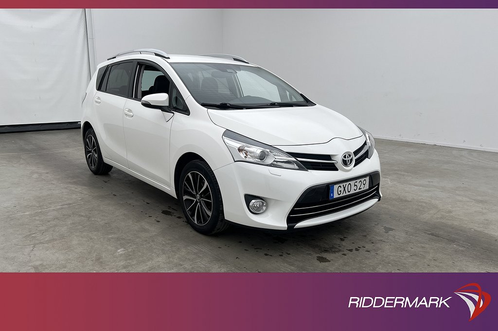 Toyota Verso 147hk Intense 7-sits Kamera Halvsk 4,95% Ränta