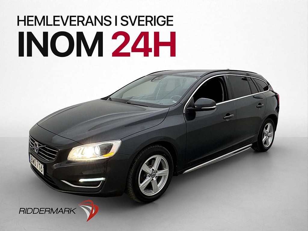 Volvo V60 D4 181hk Momentum P-Sensorer Värmare Rattvärme