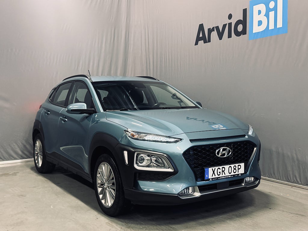 Hyundai Kona 1.0 T-GDI Trend Kamera Drag CarPlay PDC M-värm 