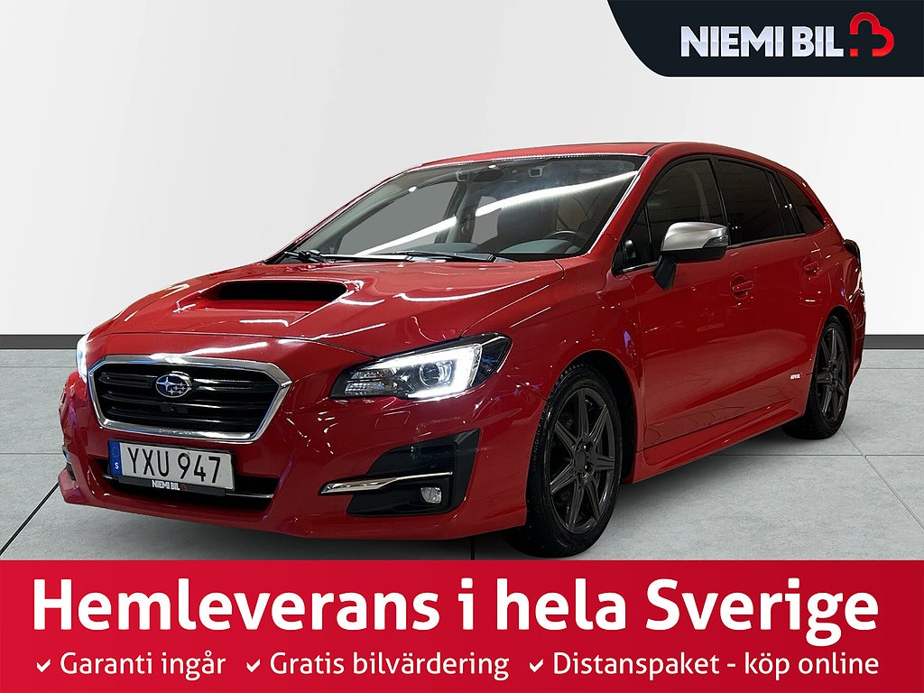 Subaru Levorg 1.6 4WD GT-S Taklucka Mvärmare Skinn Dragkrok S&V-däck
