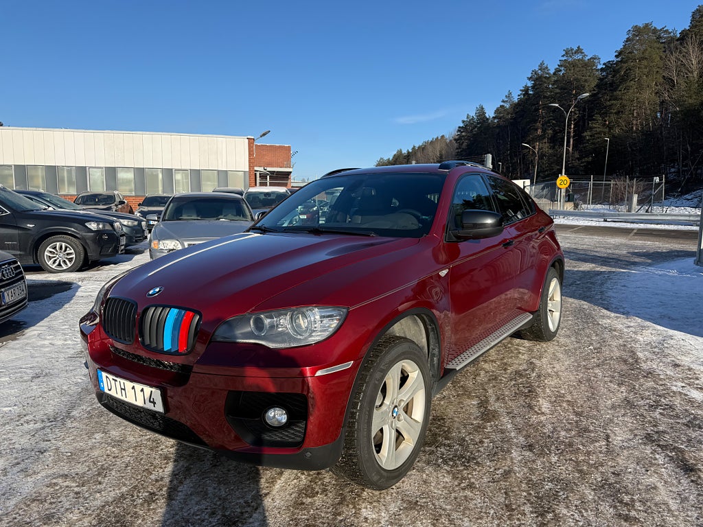 BMW X6 xDrive35d 286hk Sport line 360 Kamera D-Värmare Drag 
