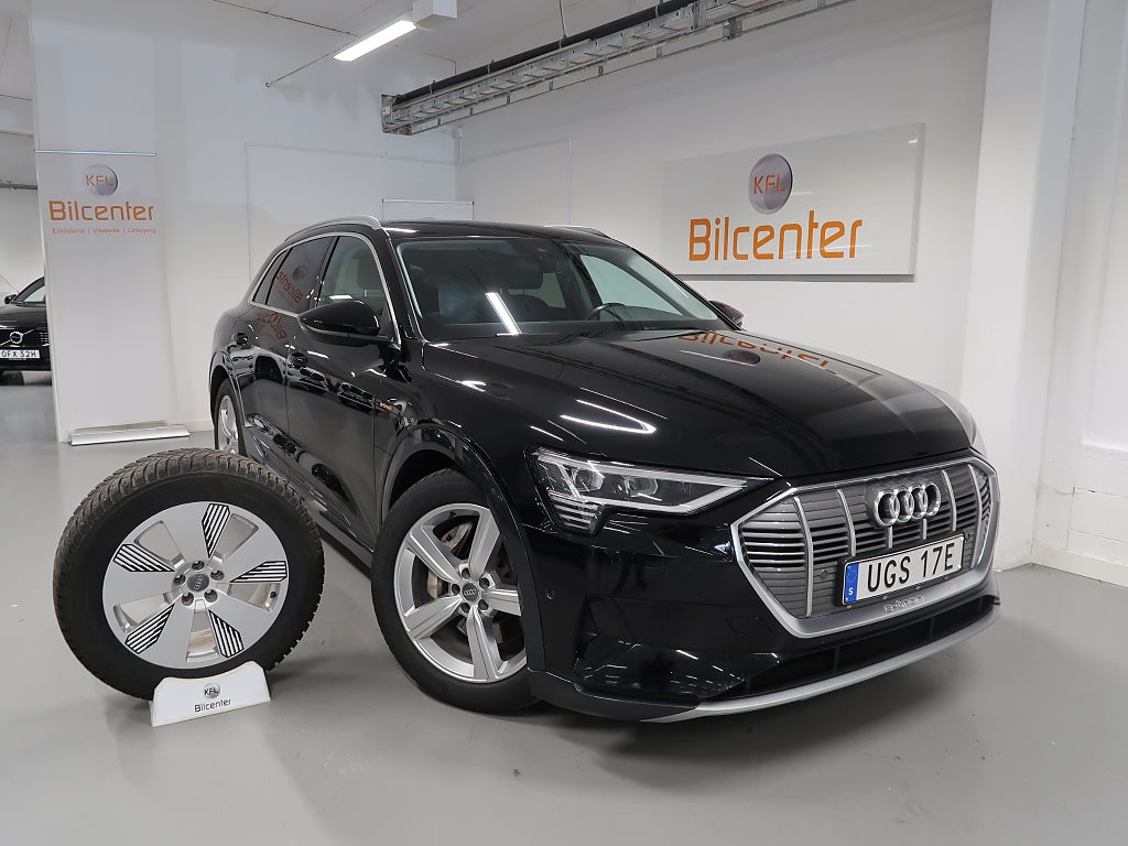Audi E-Tron 50 Quattro V-Däck ingår Drag-Skinn-Elstol-Luftfjädring-