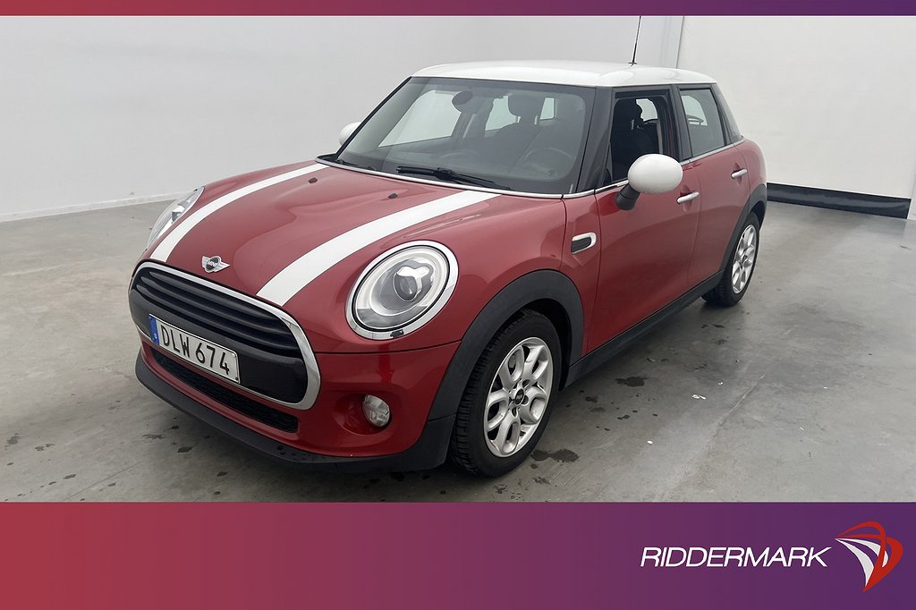 MINI Cooper 136hk Pepper Excitement Sensorer 4,95% RÄNTA