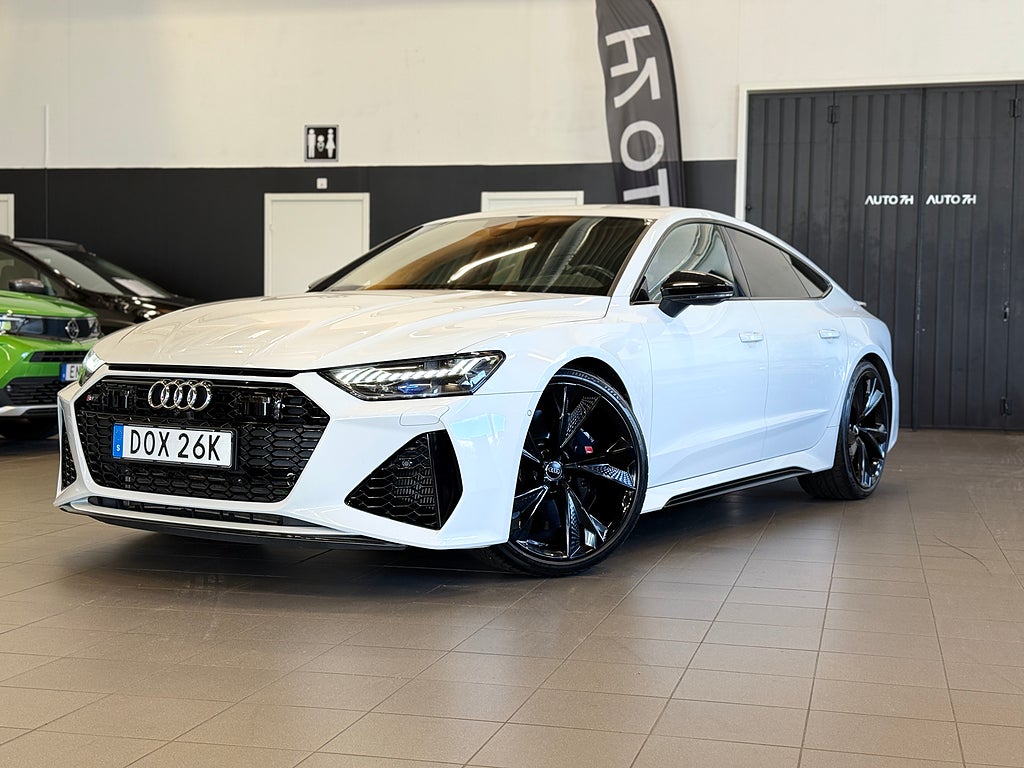 Audi RS7 Sportback 600hk Laser Värmare B&O Sportavgas S-Såld