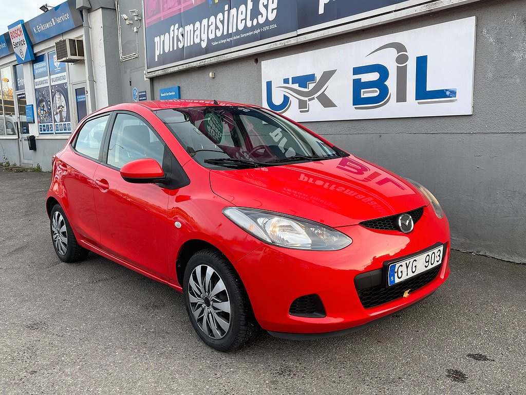 Mazda 2 5-dörrar 1.3 MZR Besiktad / SoV 