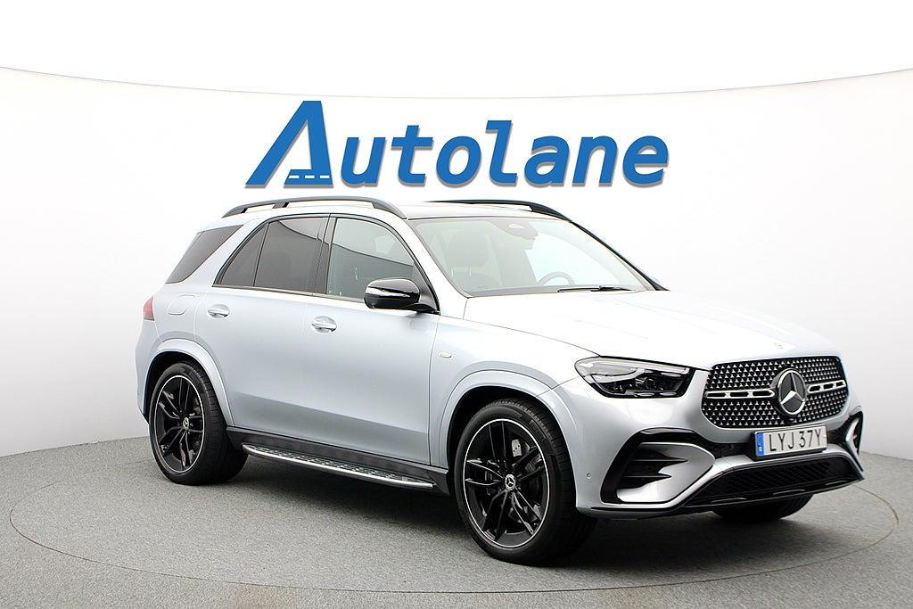 Mercedes-Benz GLE 350 de 4M AMG, 22", Panorama, 360°, Drag, MOMS 333hk