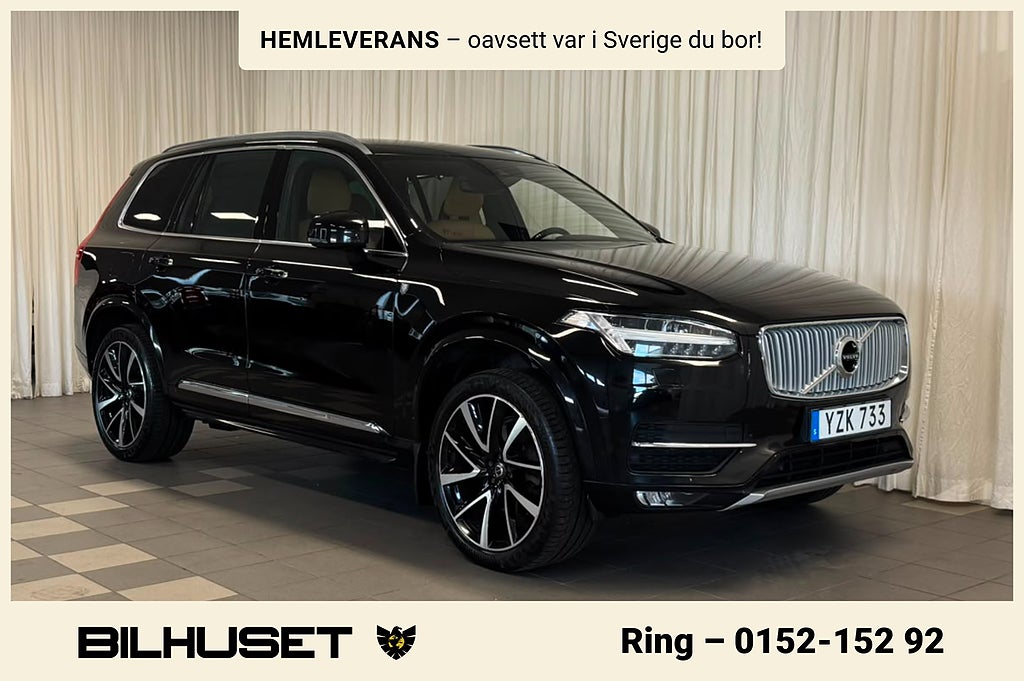 Volvo XC90 7-seater T5 AWD Inscription Drag Värmare Navi 