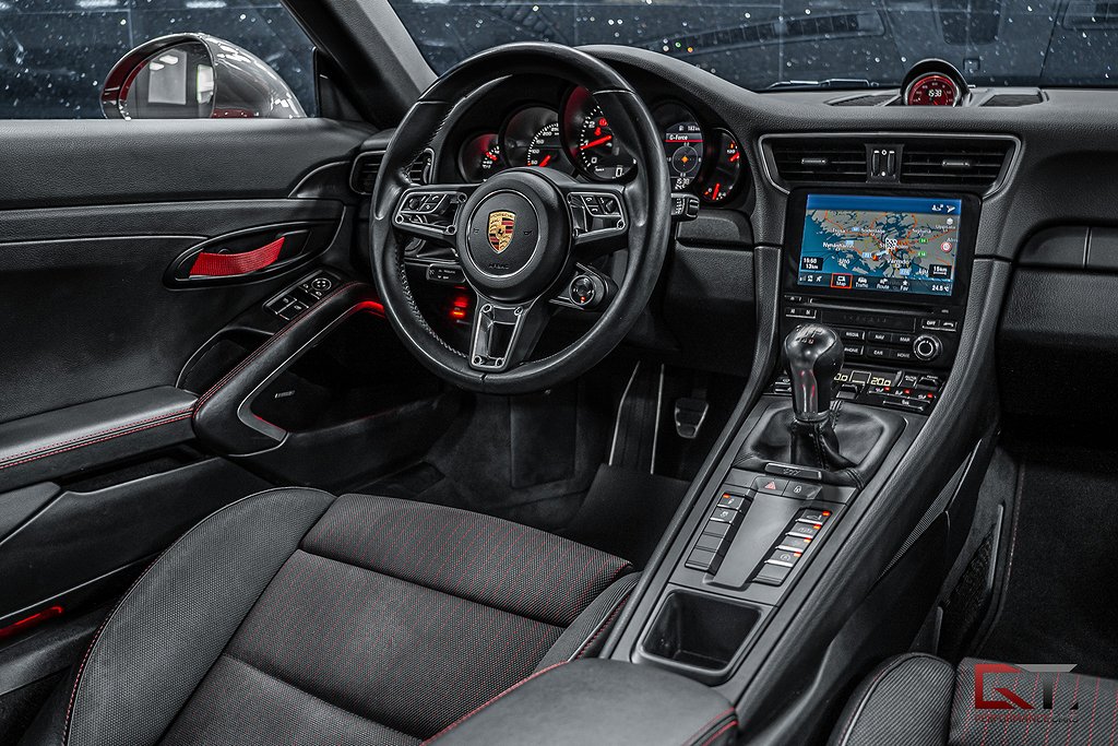 Porsche 911 Carrera T Manuell, 370hk, 2018