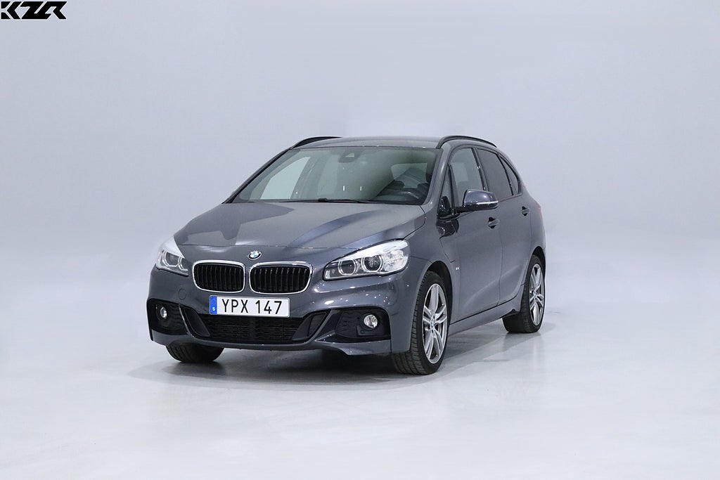BMW 225xe M-Sport 0,2L/MIL LADDHYBRID LÄDER LED AMBIENT BACKKAMERA 
