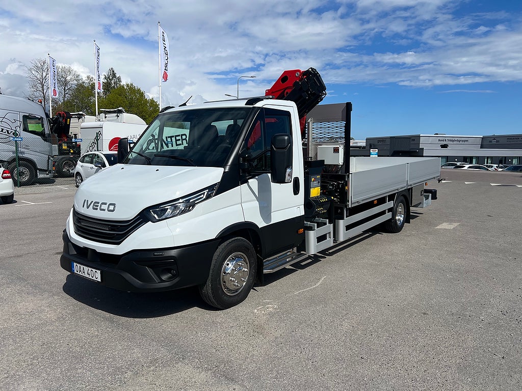 Iveco Daily 72C18 A8 Kranbil Palfinger Kran Fullutrustad