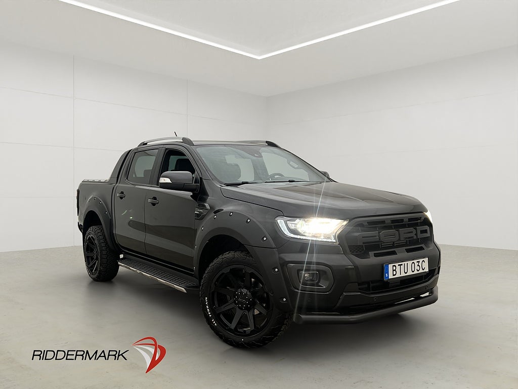 Ford ranger Wildtrak 213hk 4x4 Värm Diff Drag CARPLAY Moms