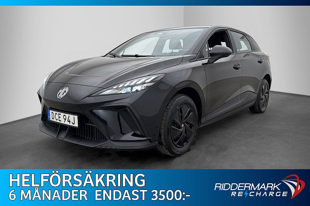 MG 4 Electric Standard Range 51 kWh 170hk CarPlay MOMS