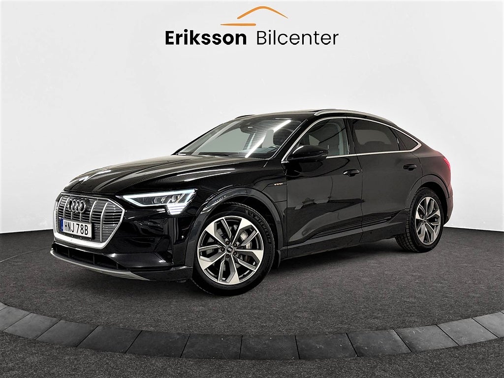 Audi E-Tron Sportback 55 Quattro 408hk Panorama/Navi/360°/Drag/Blis
