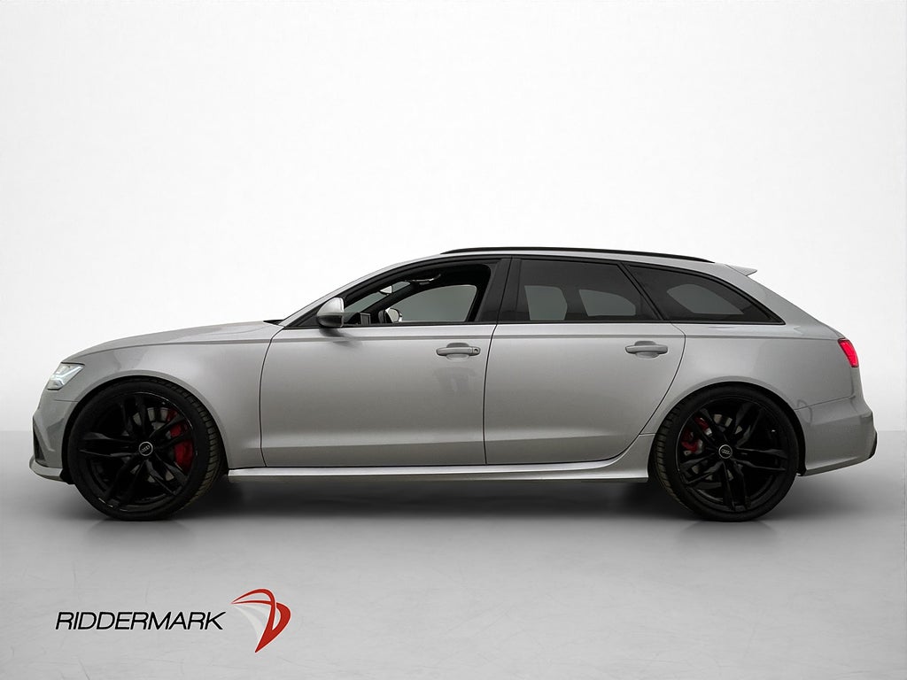 Audi RS6 4.0 V8 560hk Q BOSE Dragkrok Milltek Svensksåld
