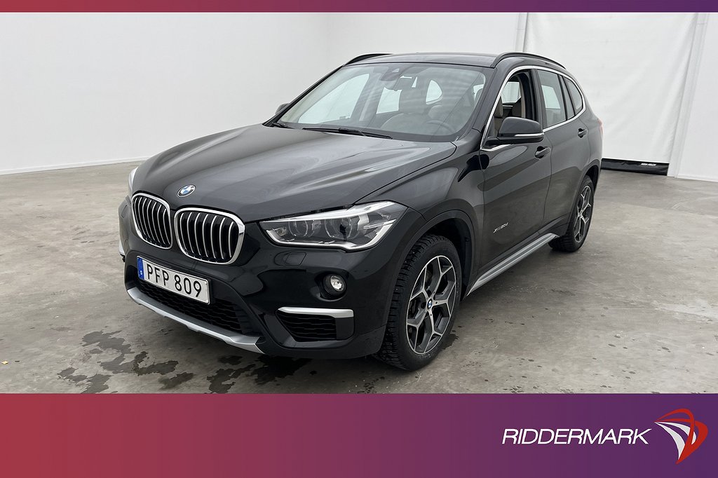 BMW X1 xDrive20d xLine Skinn Sensorer Keyless 0,48L/mil