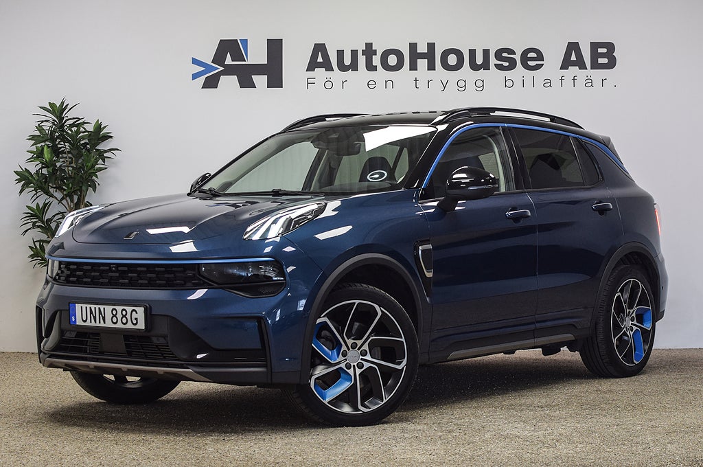 Lynk & Co 01 PHEV Panorama Drag Infinity 360-kameror CarPlay