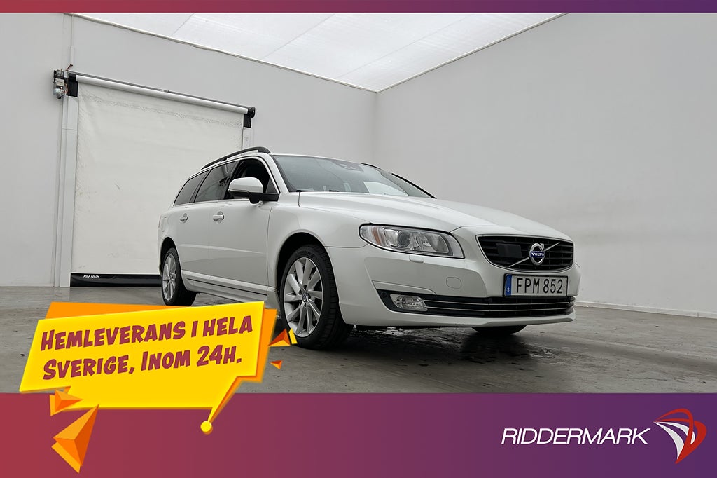 Volvo V70 D4 Momentum VOC Värmare Taklucka Rattvärme Navi